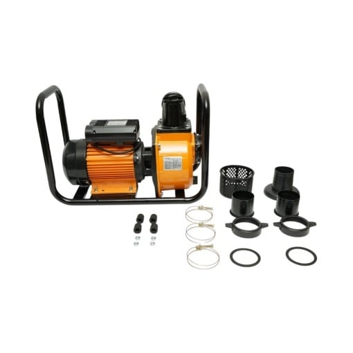 Pompa apa de suprafata centrifuga electrica 2.2kW, 220V, 3 toli, debit 30 m3/h, adancime aspiratie 7m, inaltime pompare 20m Breckner Germany - Img 2