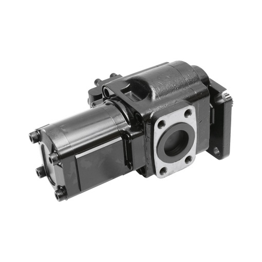 Pompa hidraulica dubla 80L/min pentru JCB cod OEM 20/925592, 20/925357, 20/925308 - Img 4