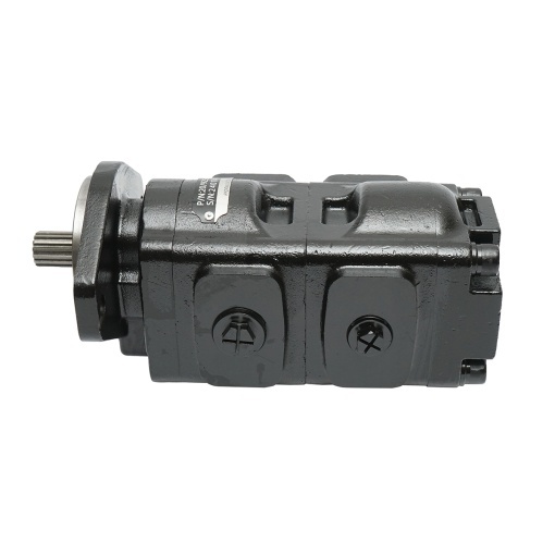 Pompa hidraulica dubla JCB 3CX, 4CX, 214E cod OEM 20/925366 - Img 2