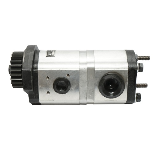 Pompa hidraulica dubla John Deere cod OEM RE223233, B67475, RE227447 - Img 3