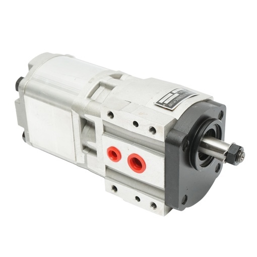 Pompa hidraulica dubla pentru Massey Ferguson sens rotatie stanga cod OEM 3797116M2 - Img 3