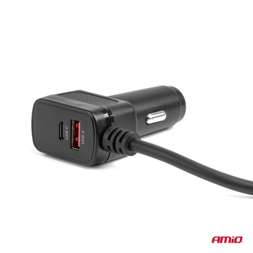 Priza bricheta 4xUSB-A QC3.0 PD 3.0 180 W Amio - Img 8