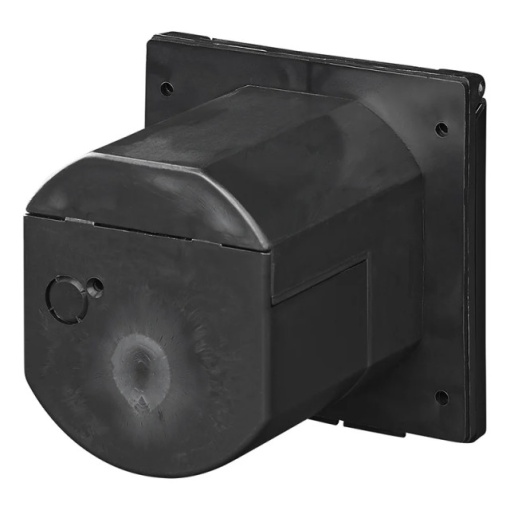 Priza CEE incorporat neagra cu capac 105 x 105 mm - Img 3