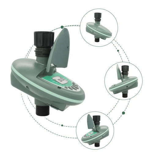 Programator pentru irigare PNI BX-6606, digital, 0.8MPa, capac protectie, verde - Img 5