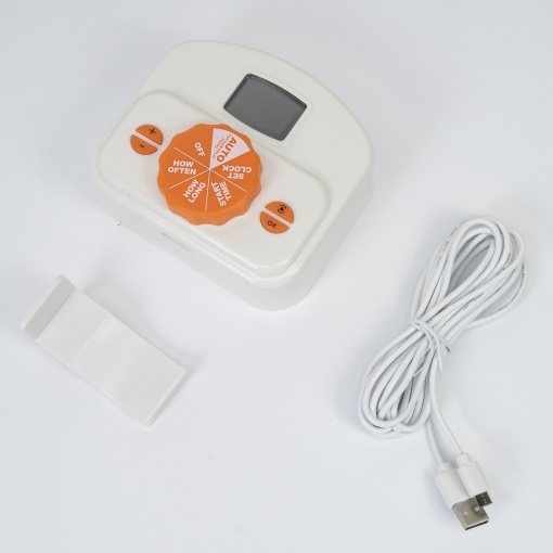 Programator pentru irigare PNI BX-6609, display LCD, alb - Img 2