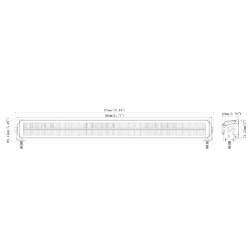 Proiector 36 + 72 LED + conector 12V-24V - Img 5