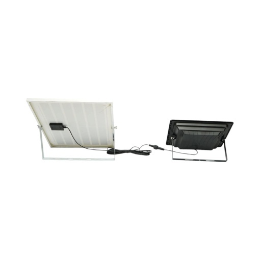 Proiector LED 100W, 6500K cu panou solar 12W, baterie LiFePO4 8000mAh si telecomanda IP67 Breckner Germany - Img 4