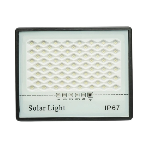 Proiector LED 200W, 6500K cu panou solar 15W, baterie LiFePO4 10000mAh si telecomanda IP67 Breckner Germany - Img 6