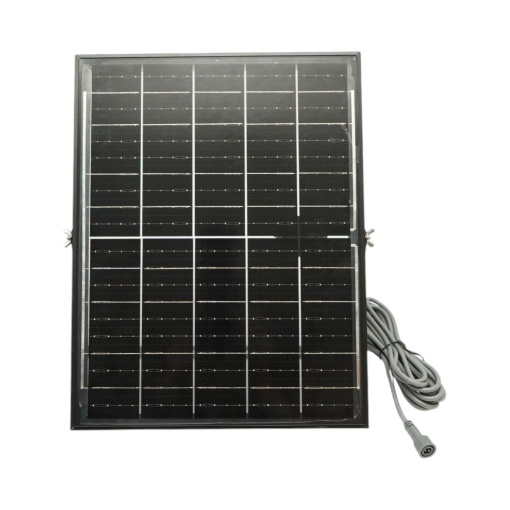 Proiector LED 400W, 6500K cu panou solar bifacial 40W, baterie LiFePO4 20000mAh si telecomanda IP66 Breckner Germany - Img 7