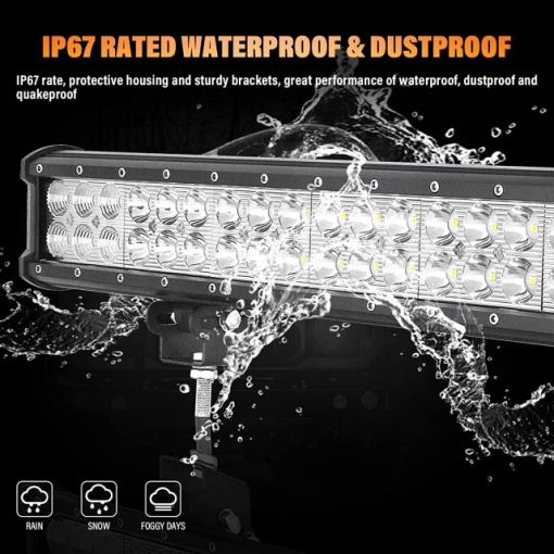 Proiector led bar 126W, 48leduri 51cm) - Img 4