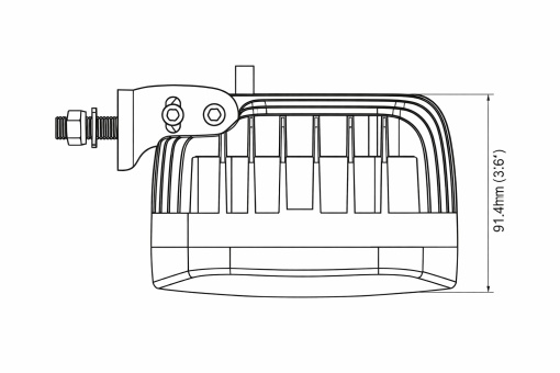 Proiector LED dreptunghiular 10/24V - Img 3