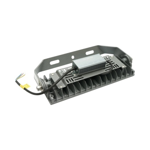Proiector LED modular 100W, 100-265V, 6500K, 13000lm tip Flood 300x100x75mm IP66 Breckner Germany - Img 9