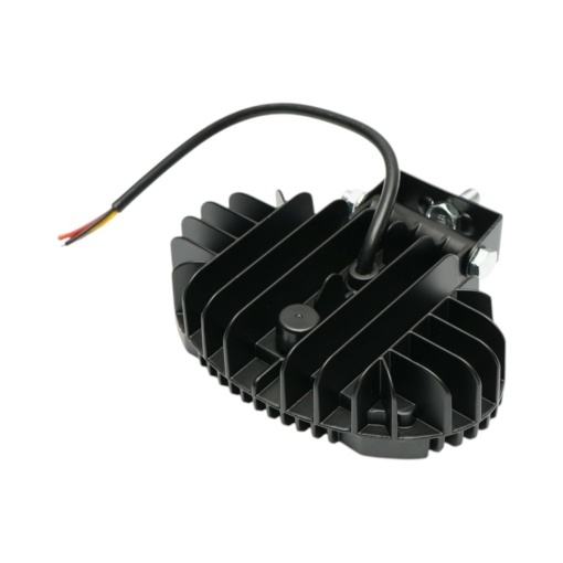 Proiector oval LED cu DRL 17W, 9-36V, 47 LED-uri, alb-galben, carcasa aluminiu 141x106x38mm IP67 Breckner Germany - Img 6