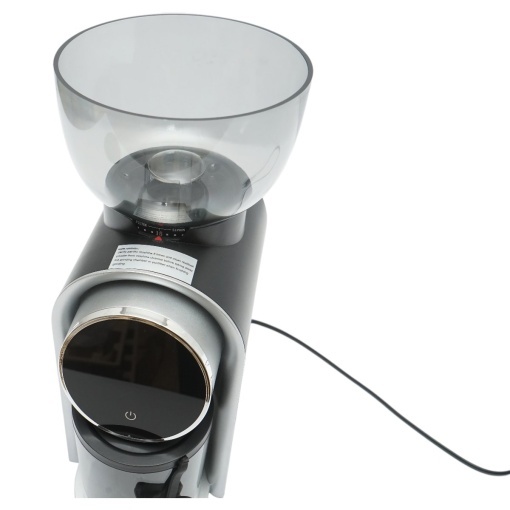 Rasnita electrica de cafea automata 150W, 220V, reglaj macinare 25 trepte, afisaj digital touch, bavuri conice, recipient boabe 250g - Img 12