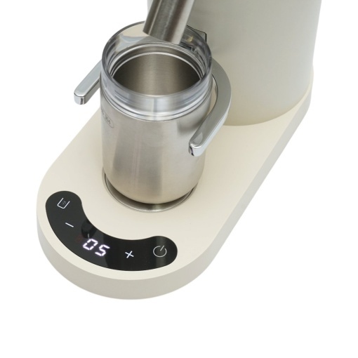 Rasnita electrica de cafea portabila cu acumulator 2600mAh, 110W, reglaj macinare 60 trepte, bavuri conice 41mm, afisaj digital touch, reincarcabila USB Type-C - Img 8