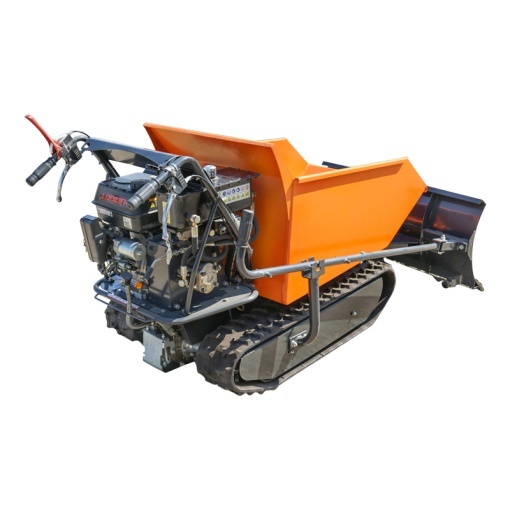 Roaba cu motor 9 CP, pornire electrica, senilata cu lama zapada, incarcare maxima 500kg Breckner Germany - Img 2