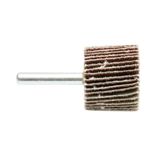 Rola lamelara abraziva cu tija 30x25x6mm P80 - Img 3