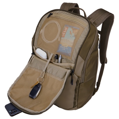 Rucsac urban cu compartiment laptop, Thule, Chasm, 26L, Deep Kaki - Img 3