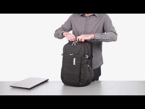 Rucsac urban cu compartiment laptop Thule Construct de 28L, Negru - Img 6