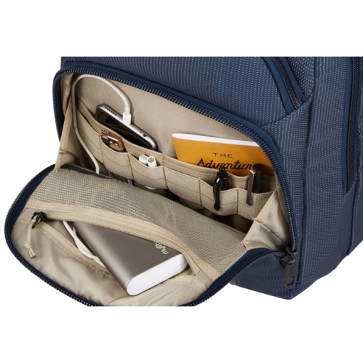 Rucsac urban cu compartiment laptop, Thule, Crossover 2 Backpack, 20L, Dress Blue - Img 5