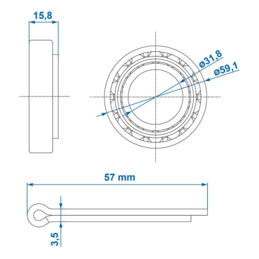 Rulment 67048/67010 31.75x59.13x15.87 - Img 7