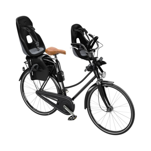 Scaun pentru copii, cu montare pe bicicleta in spate - Thule Yepp Nexxt 2 Maxi Frame mounted Monument Gray - Img 5