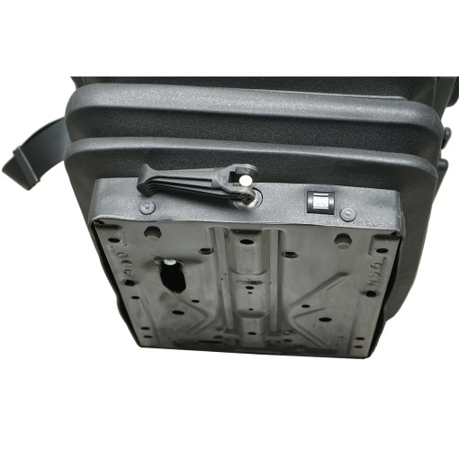 Scaun universal reglabil pe greutate 50-130Kg, cotiere si spatar rabatabil 50-90° pentru tractor, utilaje agricole, industriale, stivuitor - Img 6