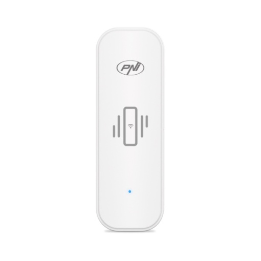 Senzor de vibratie PNI SafeHouse HS501 cu Wi-Fi, compatibil aplicatia Tuya, alimentare 3V
