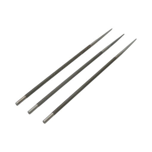 Set 3 pile rotunde ascutit lant drujba 5.5x200mm 7/32 inch - Img 4
