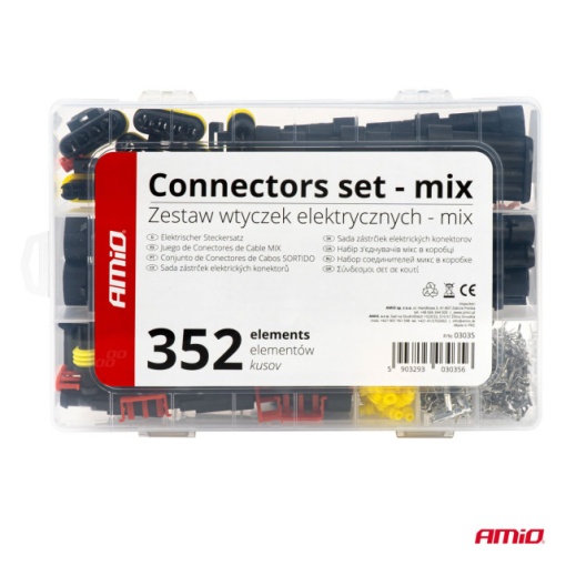 Set 352 mufe conectori, pentru cabluri electrice - Img 5