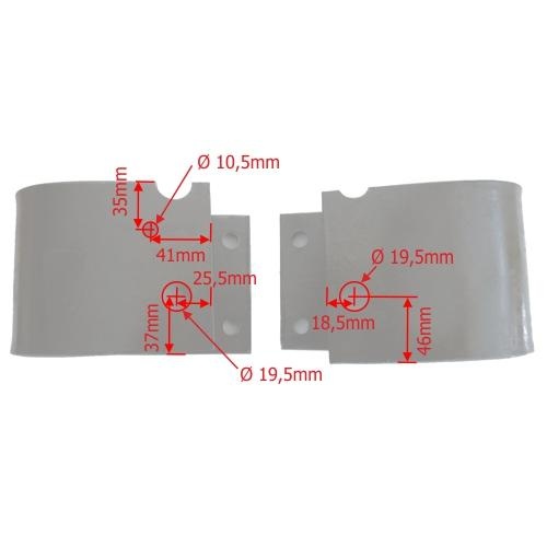 Set arc foaie mecanism hidraulic stanga/dreapta pentru Fendt cod OEM 258861030049 - Img 5