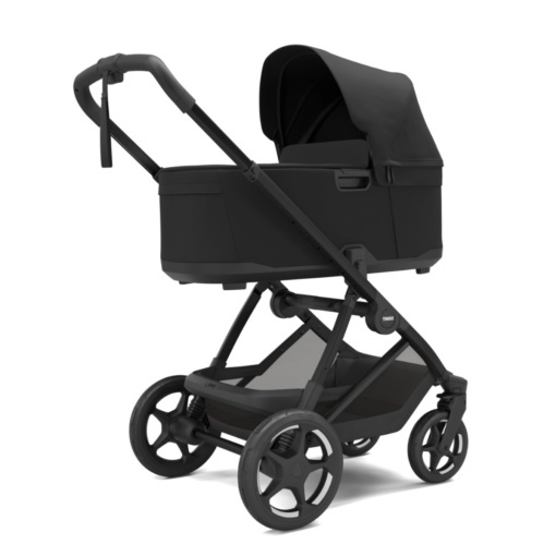 Set Carucior Thule Charm 2 in 1 sezut + landou, Black - Img 2