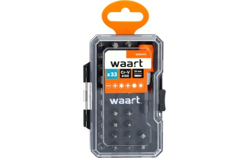 Set de biți de șurubelniță Waart 33 buc - Img 2