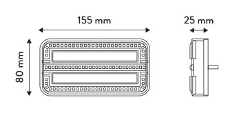 Set lampi spate cu semnalizare dinamica, led, fara fir - Img 2
