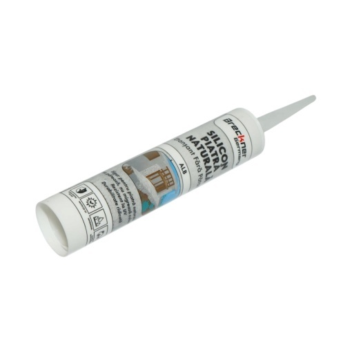 Silicon etansant neutral alb piatra naturala 300ml Breckner Germany - Img 5