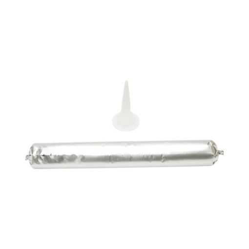 Silicon etansant neutral gri universal tip salam pentru usi si ferestre 590ml Breckner Germany - Img 3