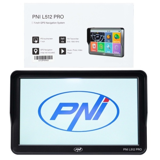 Sistem de navigatie GPS PNI L512 PRO cu parasolar, 7 inch, 800 MHz, 512MB DDR, harta Full Europe inclusa - Img 14