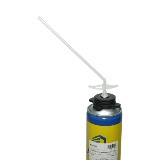 Spuma poliuretanica PU roz rezistenta la foc B2 pentru instalatii electrice cu aplicare manuala sau pistol 750ml - Img 4