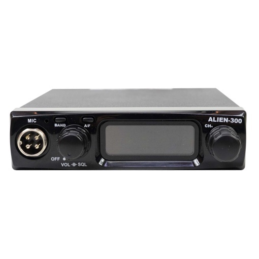 Statie radio CB Moonraker Alien-300 40CH, AM/FM, 4W, 12V, negru - Img 3
