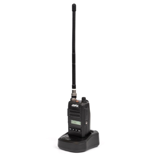 Statie radio portabila CB JOPIX CB-80 AM/FM, ASQ, 40CH, 4W, 2600 mAh Li-Ion, negru - Img 7