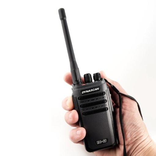Statie radio portabila PMR Dynascan EU-55, 446MHz, 0.5W, 16CH, CTCSS, DCS, 1500mAh, IP65 - Img 5