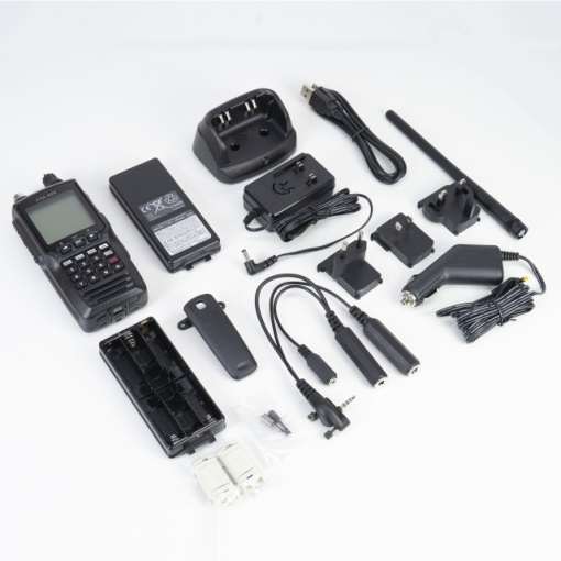 Statie radio portabila VHF Yaesu FTA450L pentru aviatie 118.000–136.975 MHz, 2200 mAh - Img 2