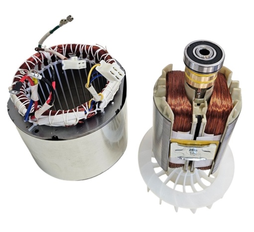 Stator si Rotor generator 5-6 KW (Gx 390, 188 ) Cupru (Trifazic) - Img 2