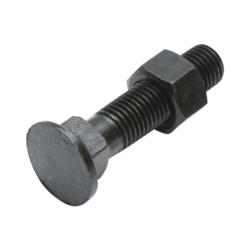 Surub cap patrat plaz cu piulita M16x80mm - Img 3