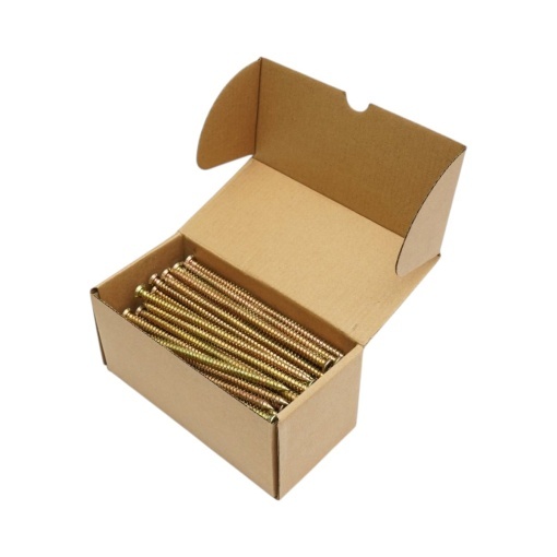 Surub montaj usi-ferestre 7.5x152mm, torx TX30, otel zincat galben 100 buc/cutie - Img 5