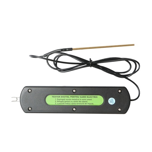 Tester digital pentru gard electric, tensiune maxima 10000V Britmann - Img 2