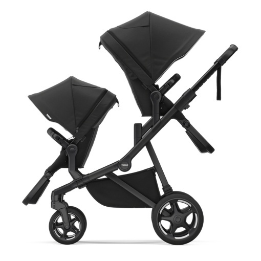 Thule Sibling Seat - Scaun al doilea copil pentru Carucior Thule Sleek 2, Black - Img 5