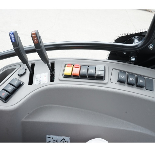 Tractor 50HP 4x4 cu cabina inmatriculabil, aer conditionat, motor Hyundai turbo diesel DM01 LOVOL M504 - Img 13