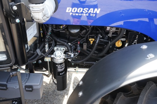 Tractor 50HP 4x4 cu cabina inmatriculabil, aer conditionat, motor Hyundai turbo diesel DM02 LOVOL M504 PRO - Img 7