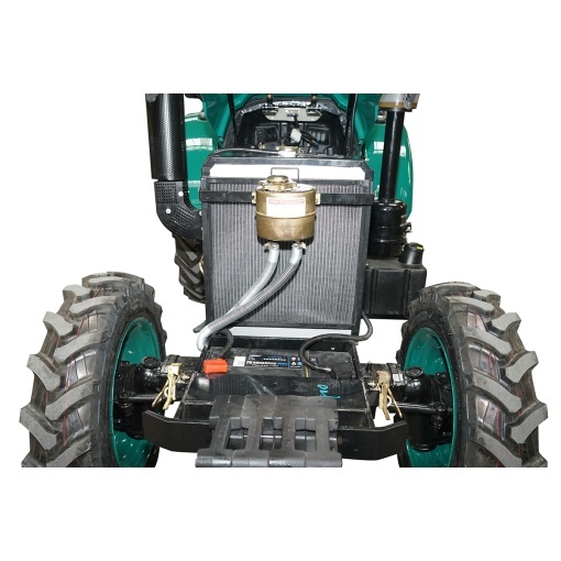 Tractor 80CP 4x4, verde cu semicabina seria 804 - Img 5